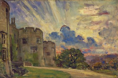 Chirk Castle by Philip Wilson Steer