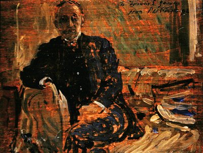 Portrait of Francis Edward James by Philip Wilson Steer