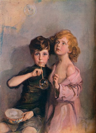 My Children, Stephen and Paul by Philip de László