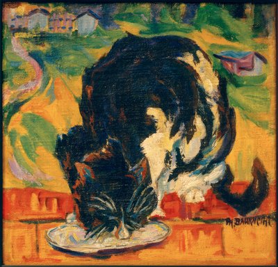 Eating Cat by Philipp Bauknecht