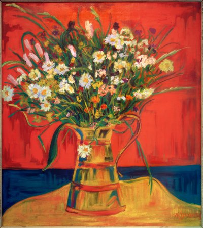 Still Life with Flowers by Philipp Bauknecht