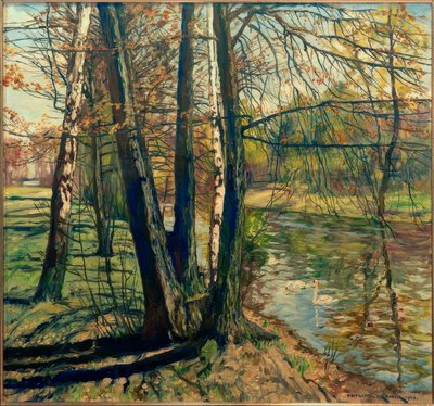 Spring at the Hare Ditch by Philipp Franck