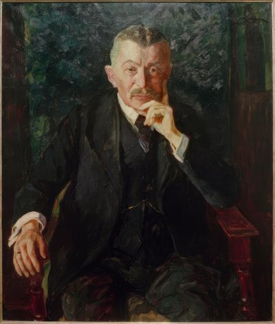 Portrait of Privy Councillor Prof. Paul Straßmann by Philipp Franck