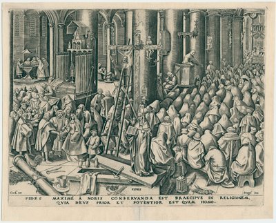 Faith from The Seven Virtues by Philipp Galle