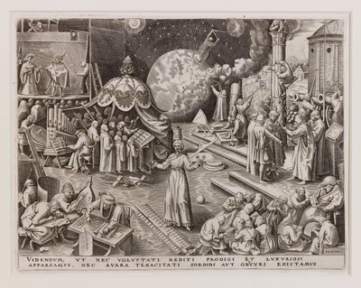 Temperance from The Seven Virtues by Philipp Galle