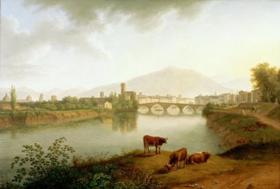 View of Pisa by Philipp Hackert