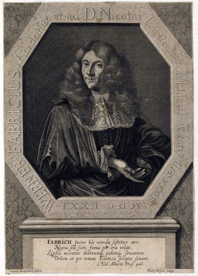 Depicted person: Werner Fabricius by Philipp Kilian