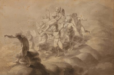 The Triumph of Love. 1800 by Philipp Otto Runge