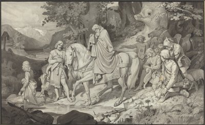 The Count of Habsburg by Philipp von Foltz