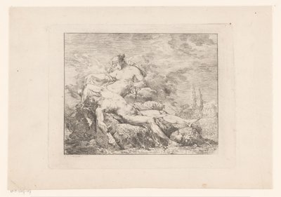 Diana and Endymion by Philippe Auguste Hennequin