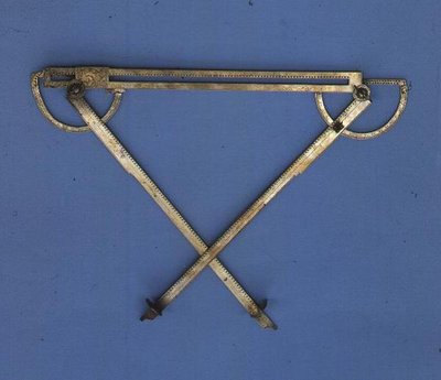 Trigonometer, c.1580 by Philippe Danfrie