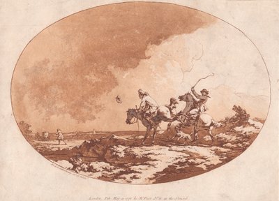 A Windy Day by Philippe Jacques de Loutherbourg