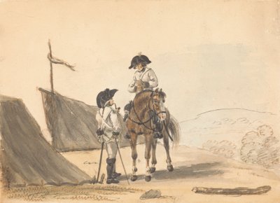 The Encampment by Philippe Jacques de Loutherbourg
