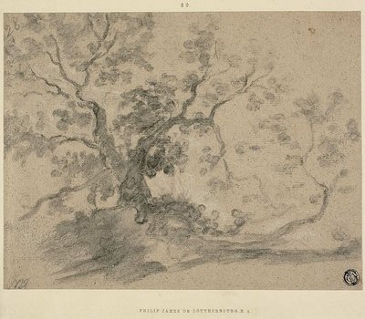 Trees by Philippe Jacques de Loutherbourg II