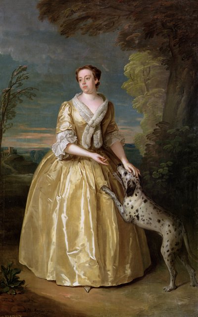 Portrait of Lady Jenkinson by Philippe Mercier