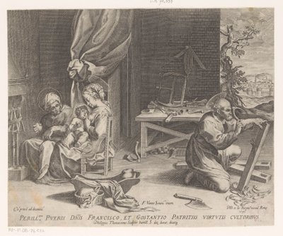 Holy Family by Philippe Thomassin