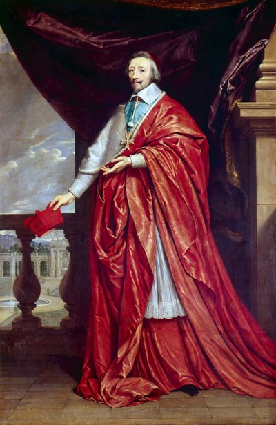 Cardinal Richelieu by Philippe de Champaigne