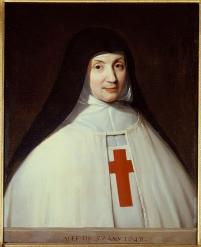 Portrait of Mother Angelique Arnauld by Philippe de Champaigne