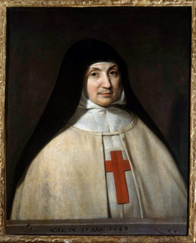 Portrait of Mother Angelique Arnauld by Philippe de Champaigne