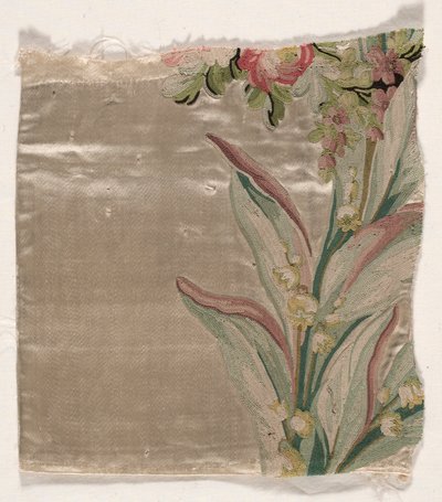Coverlet Fragment, c. 1760-1770 by Philippe de Lasalle