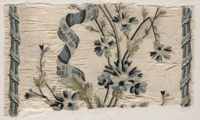 Two Pieces of Embroidery by Philippe de Lasalle