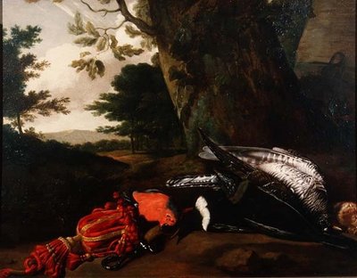 Still Life of Dead Birds by Philips Angel