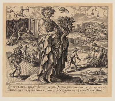 Autumn, from The Four Seasons by Philips Galle