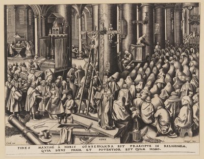 Faith, from The Seven Virtues by Philips Galle