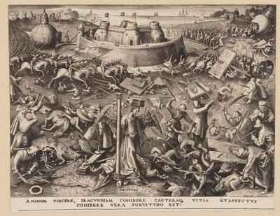 Fortitude, from The Seven Virtues by Philips Galle