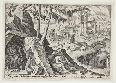 Lot Making Love to His Daughter by Philips Galle