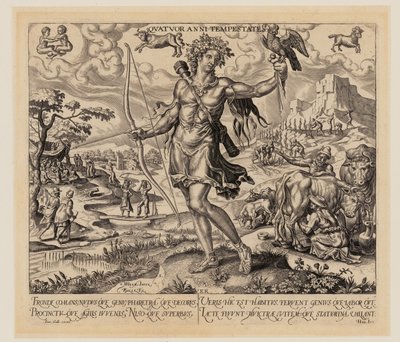Spring, from The Four Seasons by Philips Galle