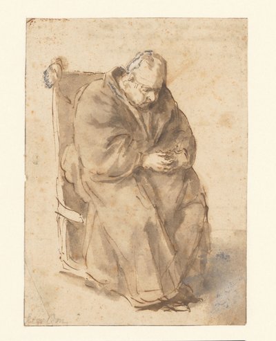 Joost van den Vondel, Seated by Philips Koninck