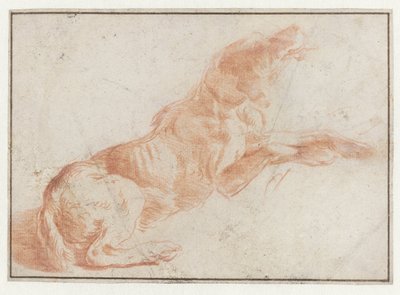 Recumbent Dog by Philips Wouwerman (possibly)