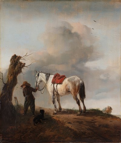 The White Horse. Around 1646 by Philips Wouwerman