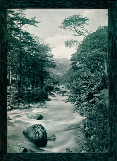 River Lyn, Lynmouth, c1908 by Photochrom Co Ltd of London