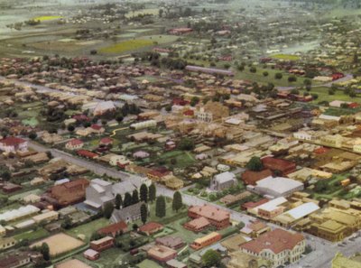 Queensland, Australia: Toowoomba from the Air by Photographer Australian