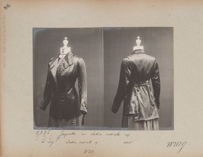 Album Page: House of Worth, Jacket by Photographer French