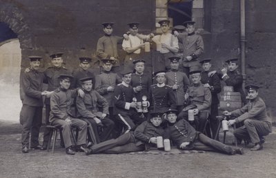 Group of German army soldiers by Photographer German