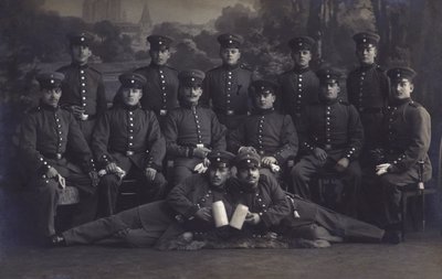 Group of German Army Soldiers by Photographer German