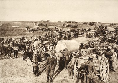 In the battle zone at Fismes by Photographer German