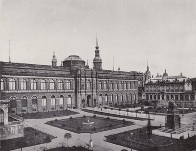 Royal Painting Gallery, View from Zwinger by Photographer German