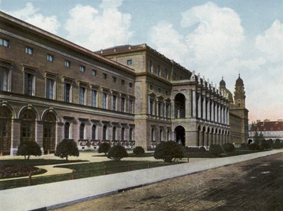 Munich: Royal Residence, Festival Hall Building by Photographer German