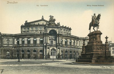 The Opera House, Dresden by Photographer German