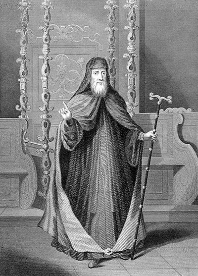 The Greek Patriarch of Constantinople by Picart (after)