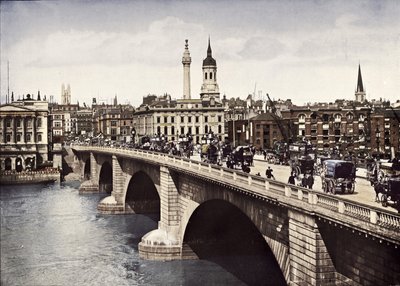 London Bridge, City of London by Pictorial Agency