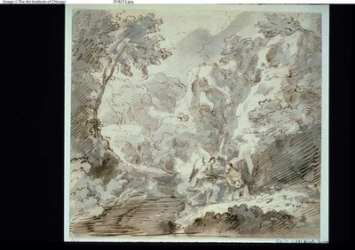 Hagar and the Angel by Pier Francesco Mola