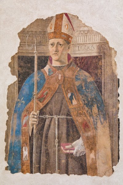 Saint Louis of Toulouse (fragment) by Piero della Francesca