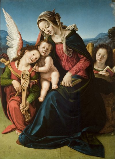 Madonna and Angels by Piero di Cosimo