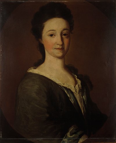 Mary Hooker Pierpont by Pierpont Limner
