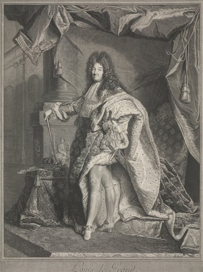 Louis le Grand by Pierre Imbert Drevet